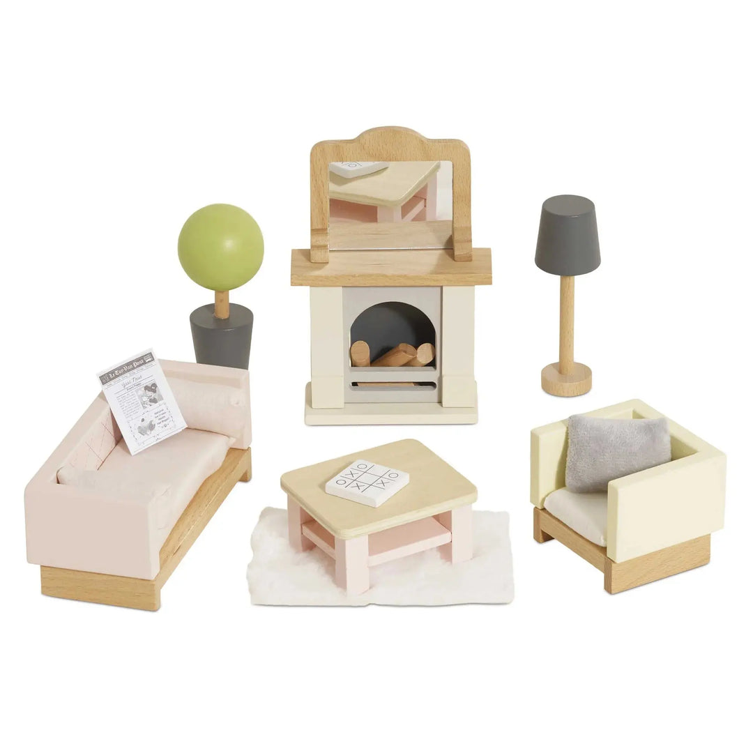 Blue Almonds Ltd Doll House Sitting Room Furniture Le Toy Van