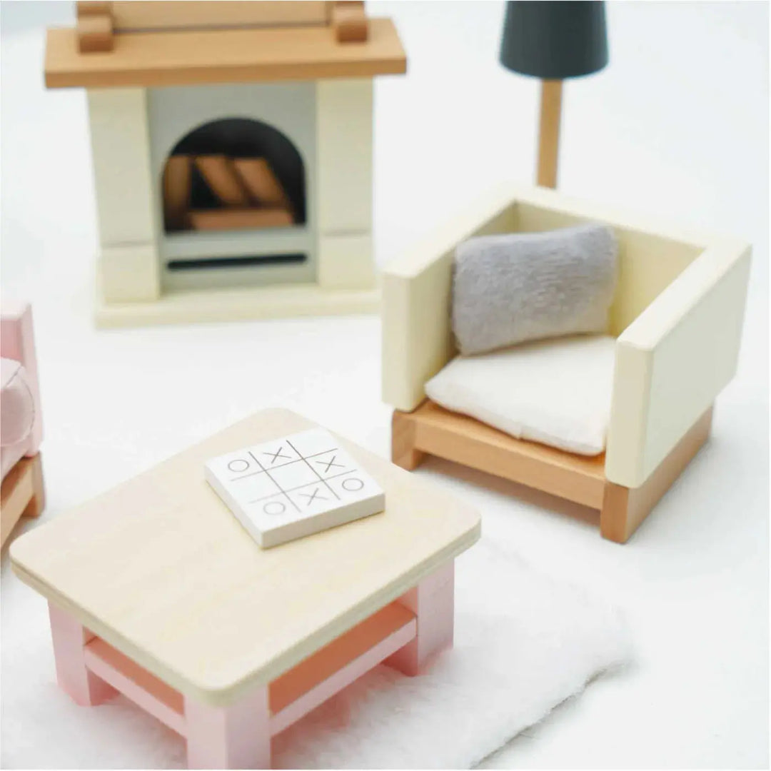 Blue Almonds Ltd Doll House Sitting Room Furniture Le Toy Van