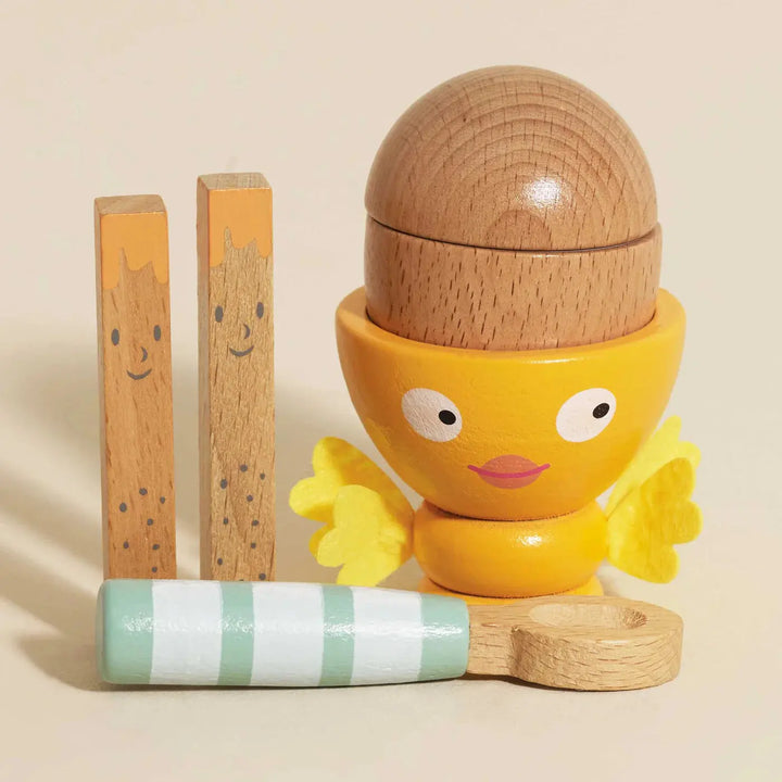 Blue Almonds Ltd Egg Cup Toy Set * Le Toy Van