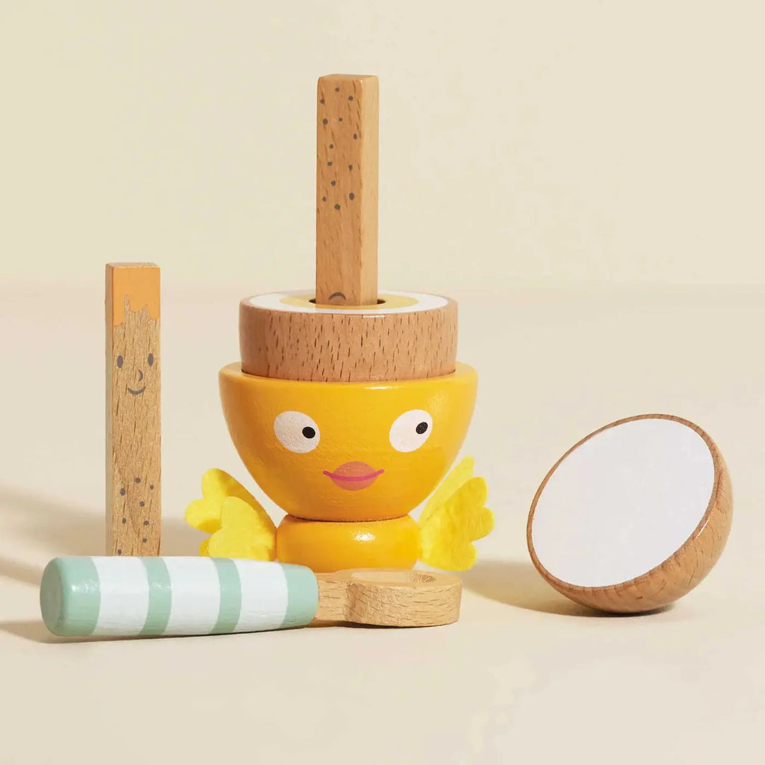 Blue Almonds Ltd Egg Cup Toy Set * Le Toy Van