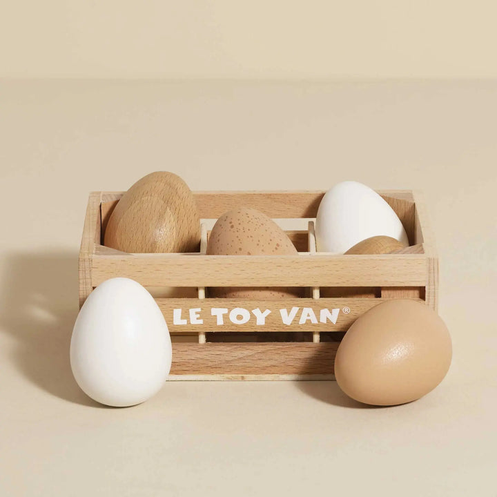 Blue Almonds Ltd Farm Eggs Half Dozen Crate Le Toy Van
