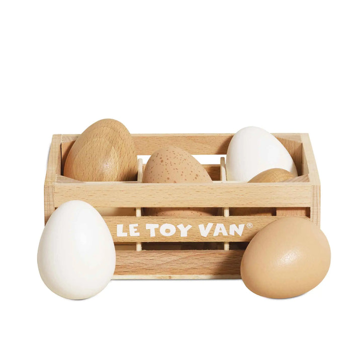 Blue Almonds Ltd Farm Eggs Half Dozen Crate Le Toy Van
