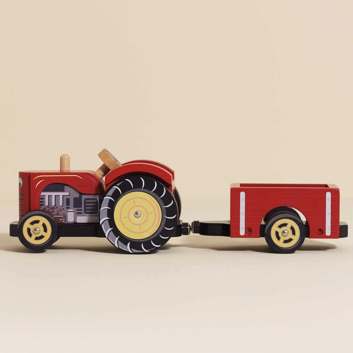 Blue Almonds Ltd Farmyard Tractor & Trailer Le Toy Van