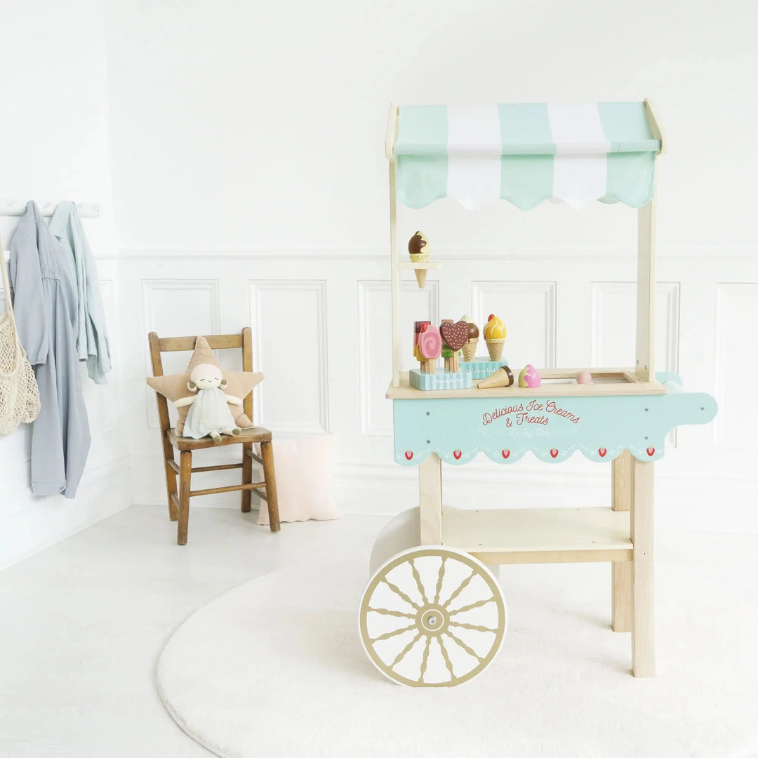 Blue Almonds Ltd Ice Cream Trolley Market Stall Le Toy Van