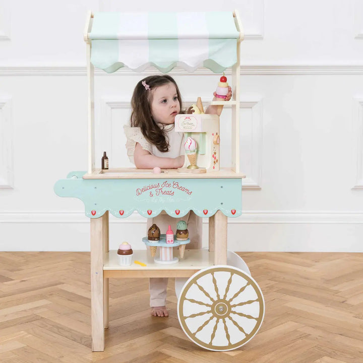 Blue Almonds Ltd Ice Cream Trolley Market Stall Le Toy Van