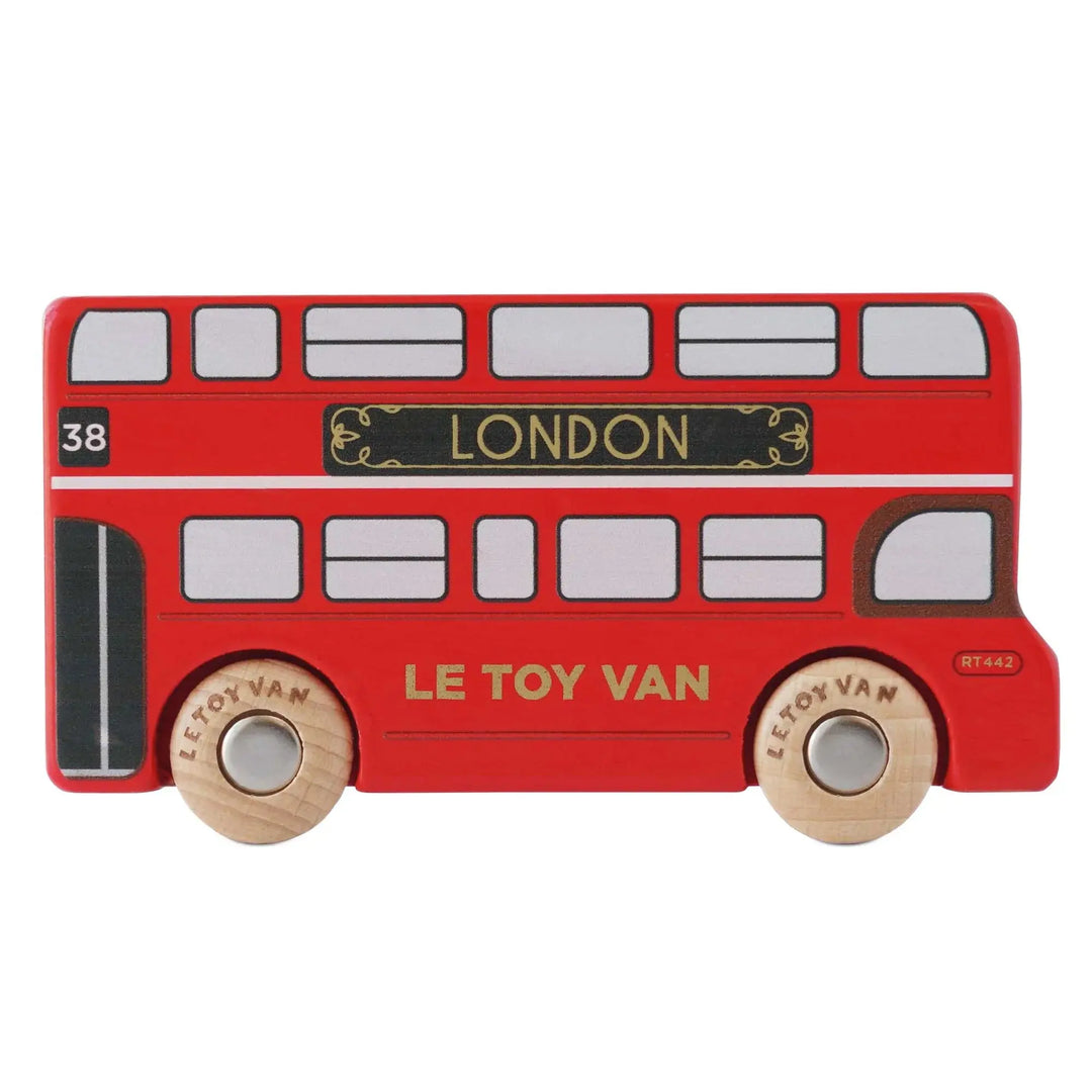 Blue Almonds Ltd Limited Edition Made in the UK London Bus Le Toy Van
