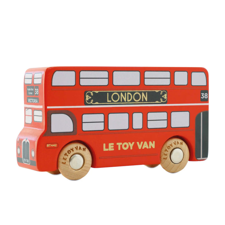 Blue Almonds Ltd Limited Edition Made in the UK London Bus Le Toy Van