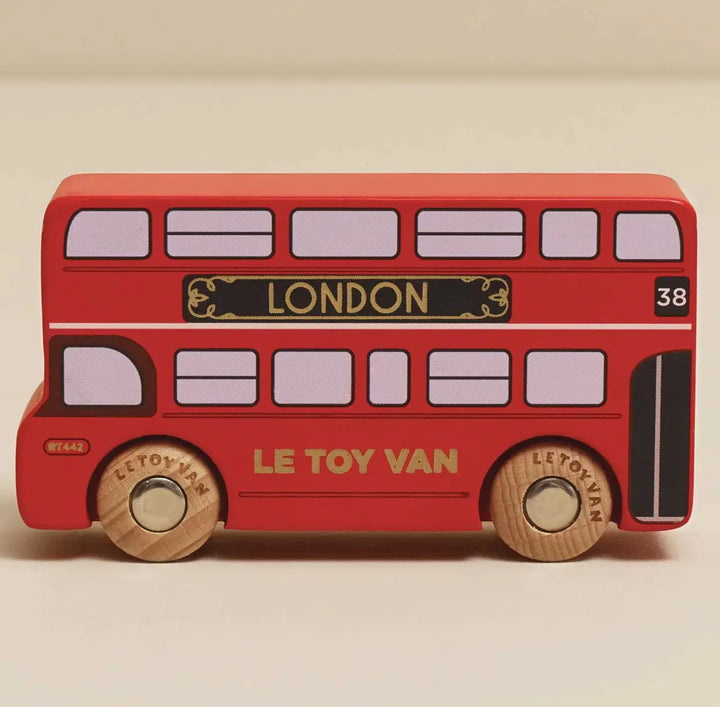Blue Almonds Ltd Limited Edition Made in the UK London Bus Le Toy Van