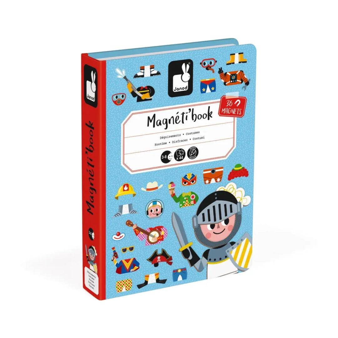 Blue Almonds Ltd Magnetic book - Boys Costumes Janod