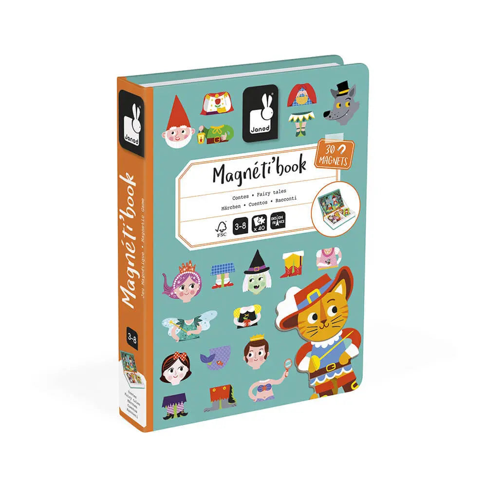 Blue Almonds Ltd Magnetic book - Fairy Tales Janod