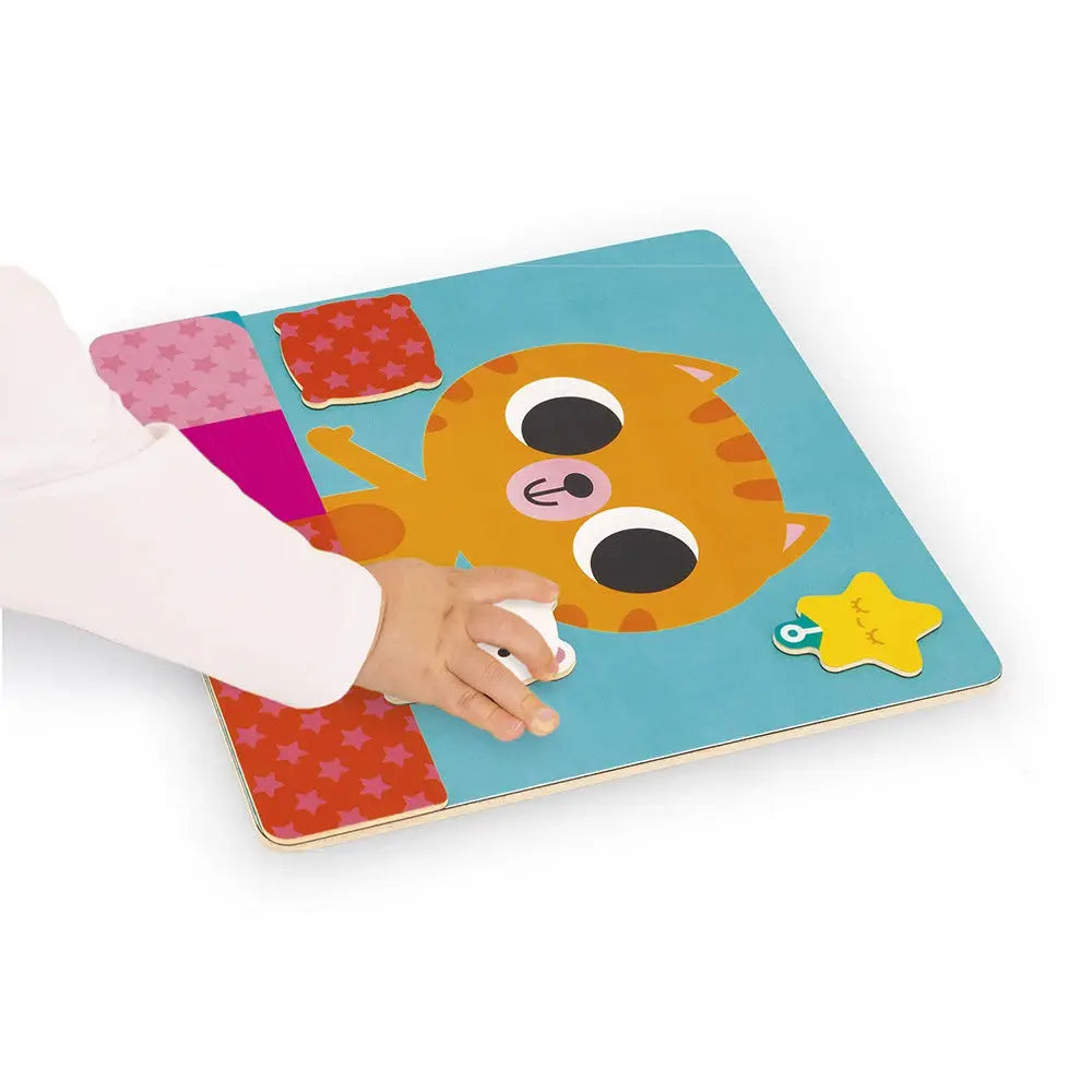 Blue Almonds Ltd Magnetic game - Rituals of Little cat Janod