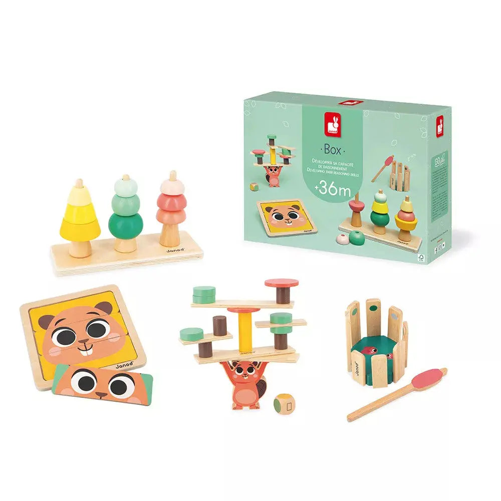 Blue Almonds Ltd Montessori Box - 36 months Janod