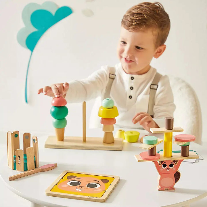 Blue Almonds Ltd Montessori Box - 36 months Janod