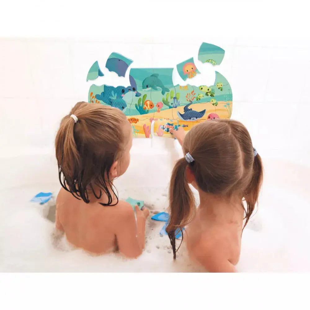 Blue Almonds Ltd Ocean Bath Puzzle Janod