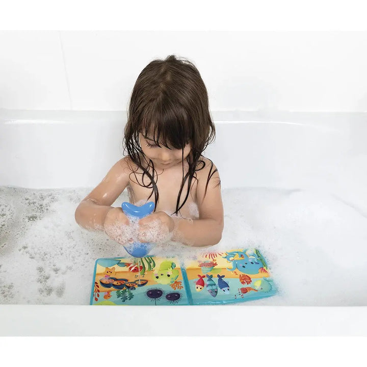Blue Almonds Ltd Party under the sea Bath Book Janod