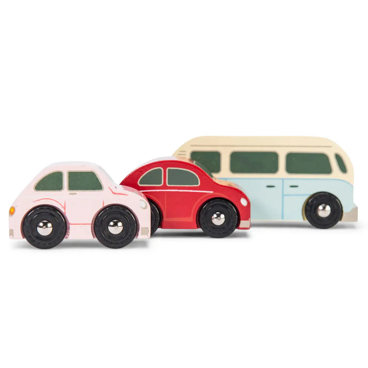 Blue Almonds Ltd Retro Metro Car Set Le Toy Van