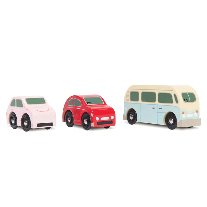 Blue Almonds Ltd Retro Metro Car Set Le Toy Van