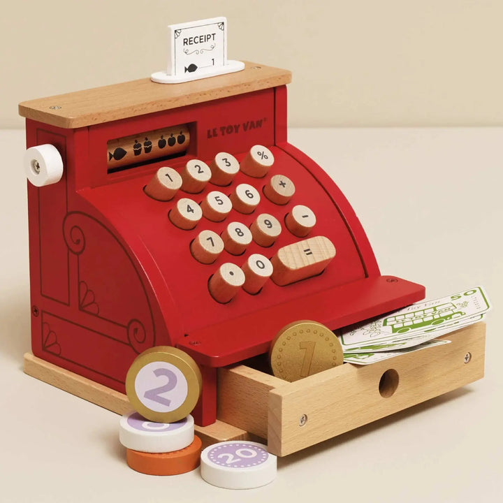 Blue Almonds Ltd Shop Till - Cash Register & Money Le Toy Van
