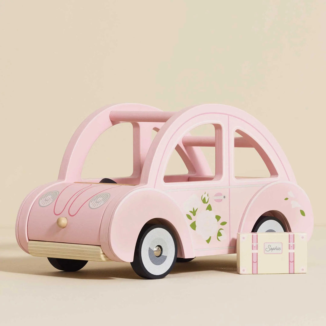 Blue Almonds Ltd Sophie's Wooden Toy Car Le Toy Van