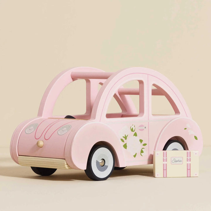 Blue Almonds Ltd Sophie's Wooden Toy Car Le Toy Van