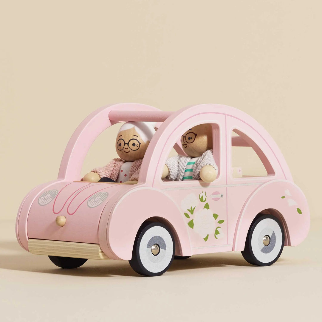 Blue Almonds Ltd Sophie's Wooden Toy Car Le Toy Van