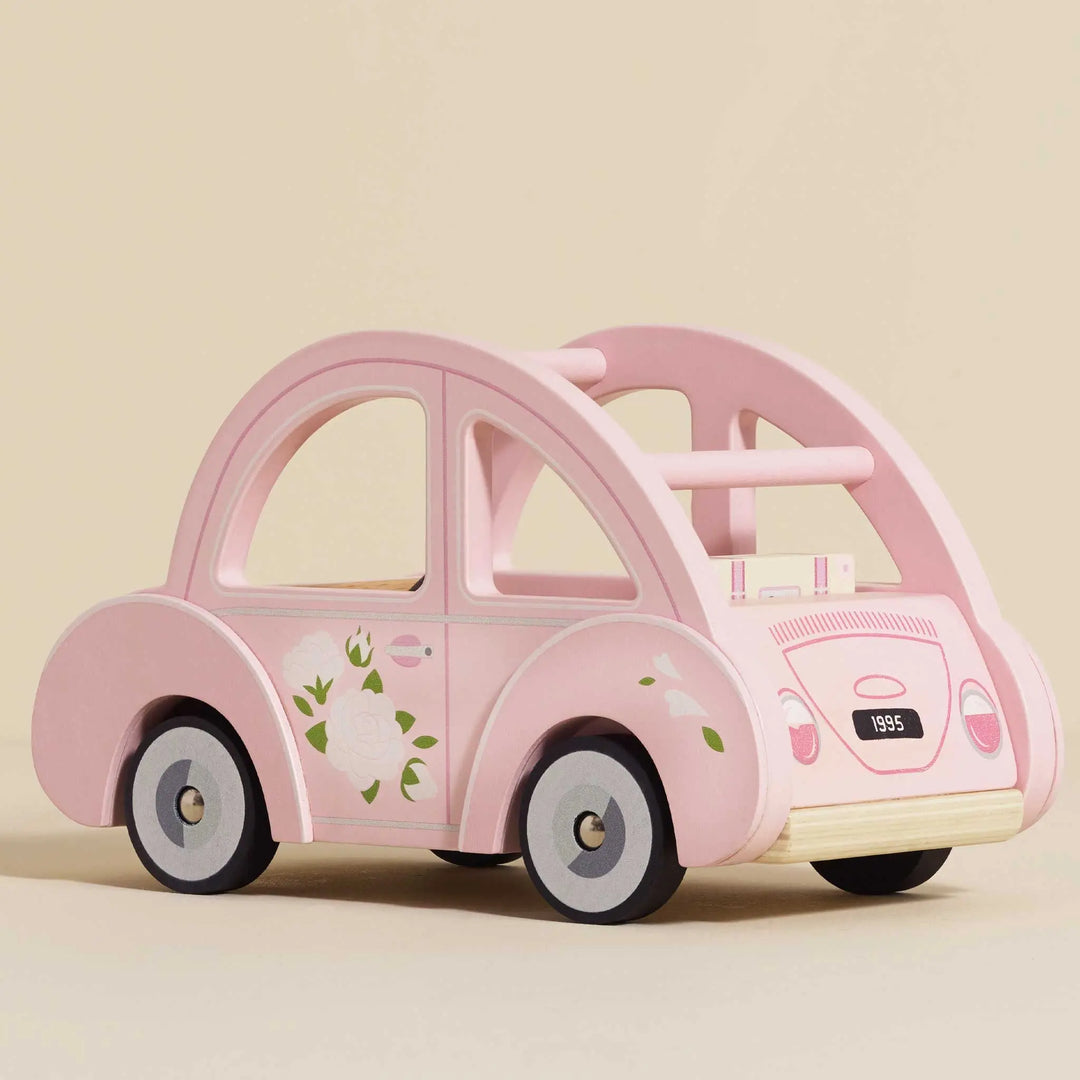 Blue Almonds Ltd Sophie's Wooden Toy Car Le Toy Van