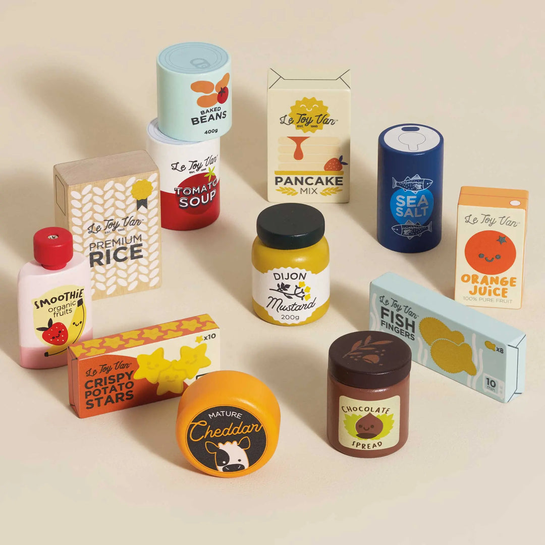 Blue Almonds Ltd Supermarket Grocery Weekly Shop Le Toy Van