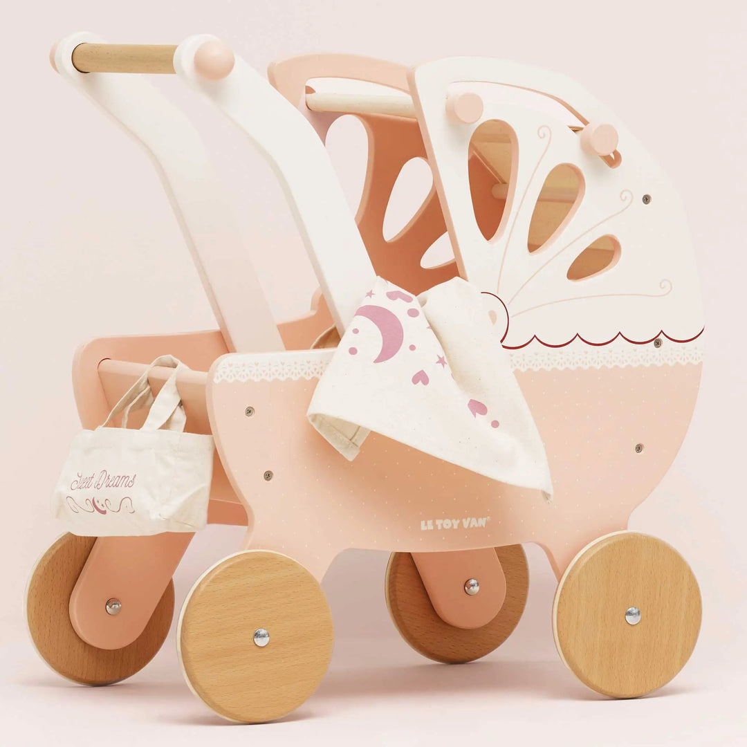 Blue Almonds Ltd Sweet Dreams Doll Pram Le Toy Van