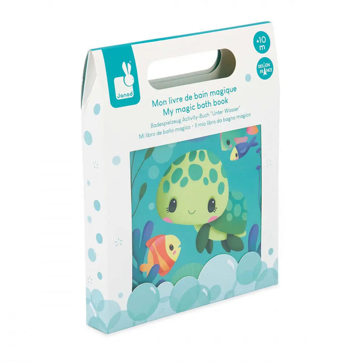 Blue Almonds Ltd The Magical life of sea turtles - bath book Janod