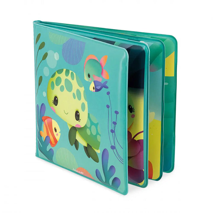 Blue Almonds Ltd The Magical life of sea turtles - bath book Janod
