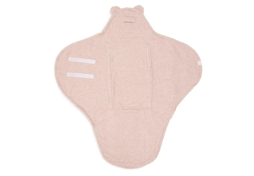 Blue Almonds Ltd Wrap Blanket Bear Boucle wild rose Jollein