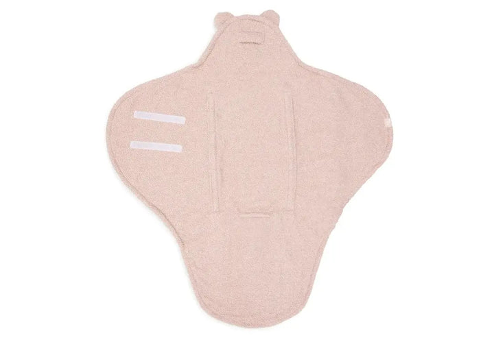Blue Almonds Ltd Wrap Blanket Bear Boucle wild rose Jollein