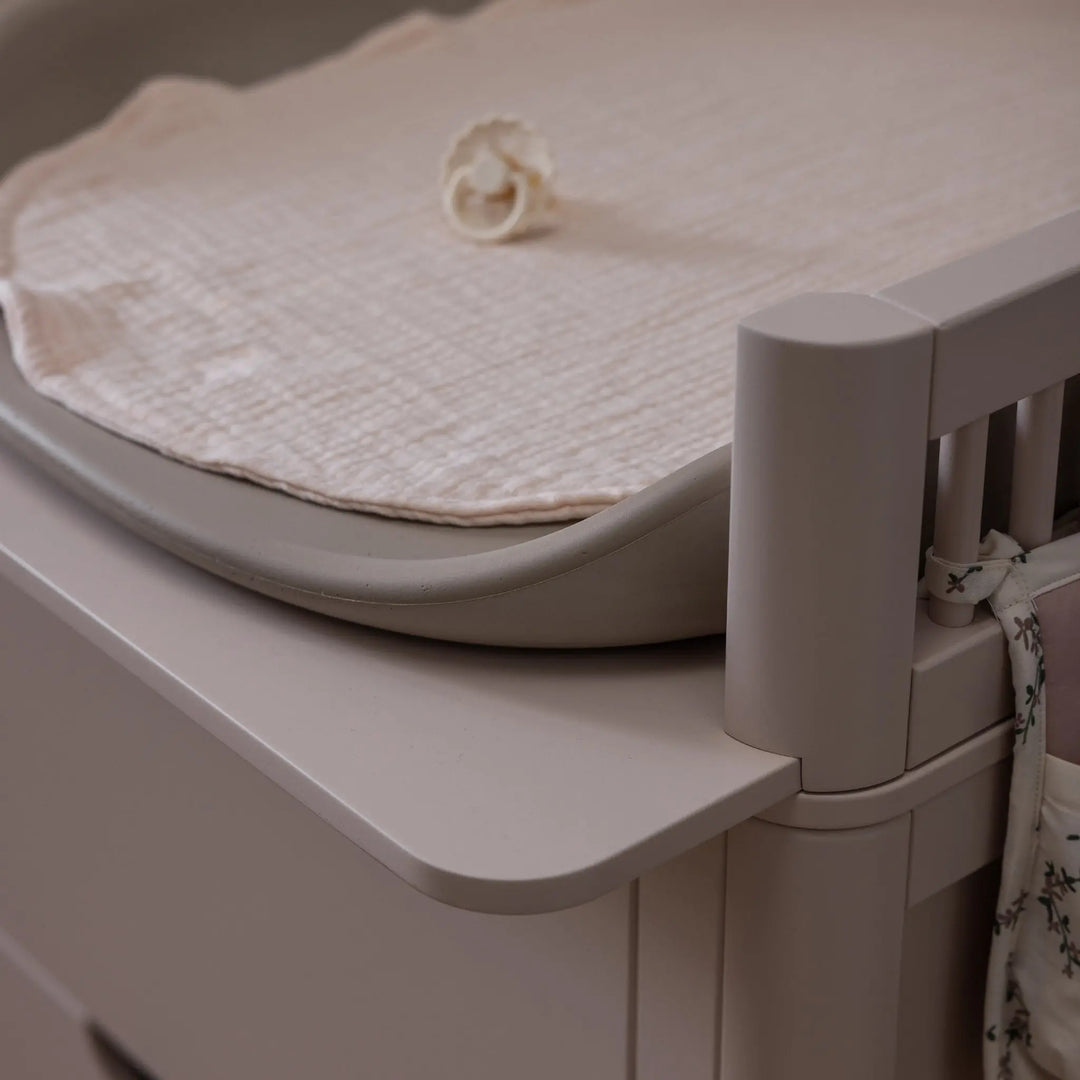 Blue Almonds Ltd Sebra Changing Unit - Birchbark Rose Sebra