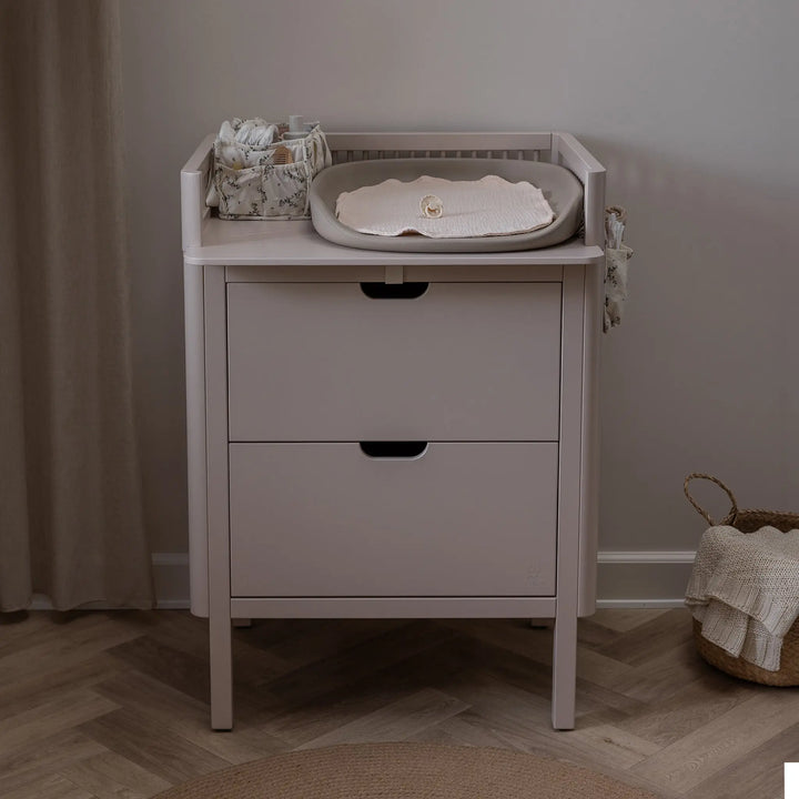Blue Almonds Ltd Sebra Changing Unit - Birchbark Rose Sebra