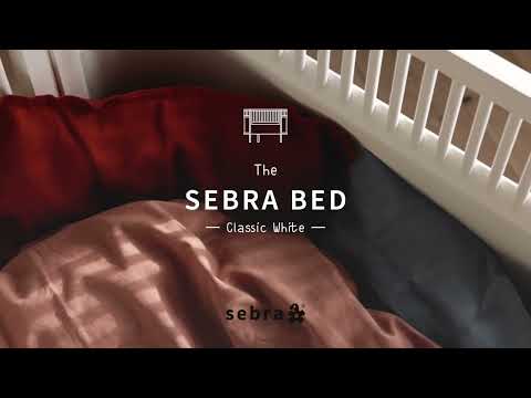 Sebra Baby & Junior Cotbed - Classic White