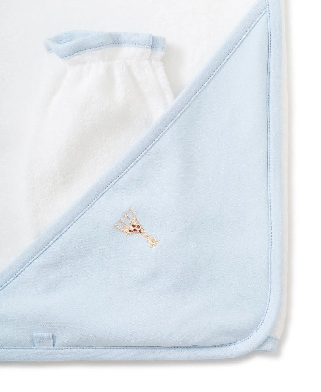 Baby Boys Towel with Mitts - Sophie La Girafe--Kissy Kissy-Blue Almonds-London-South Kensington