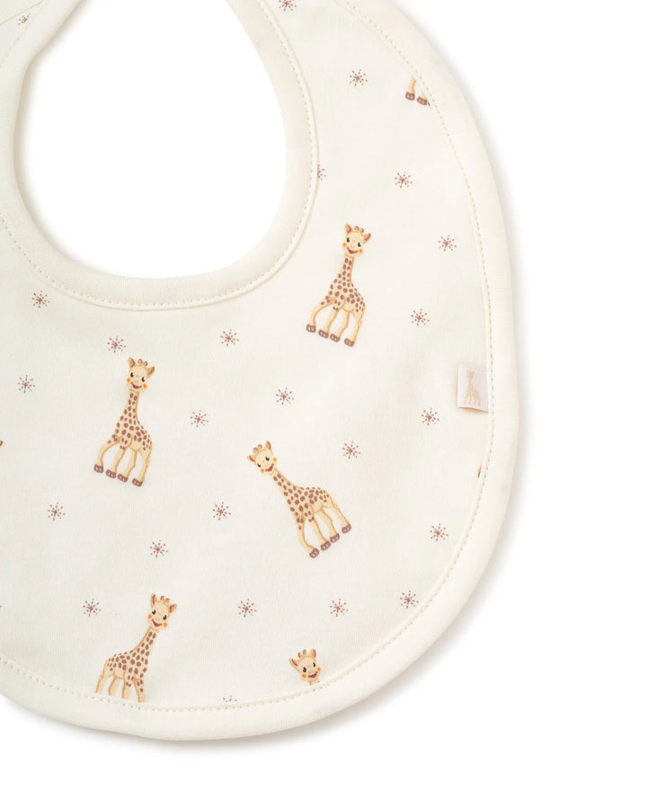 Baby Boys & Girls Bib - Sophie La Girafe--Kissy Kissy-Blue Almonds-London-South Kensington