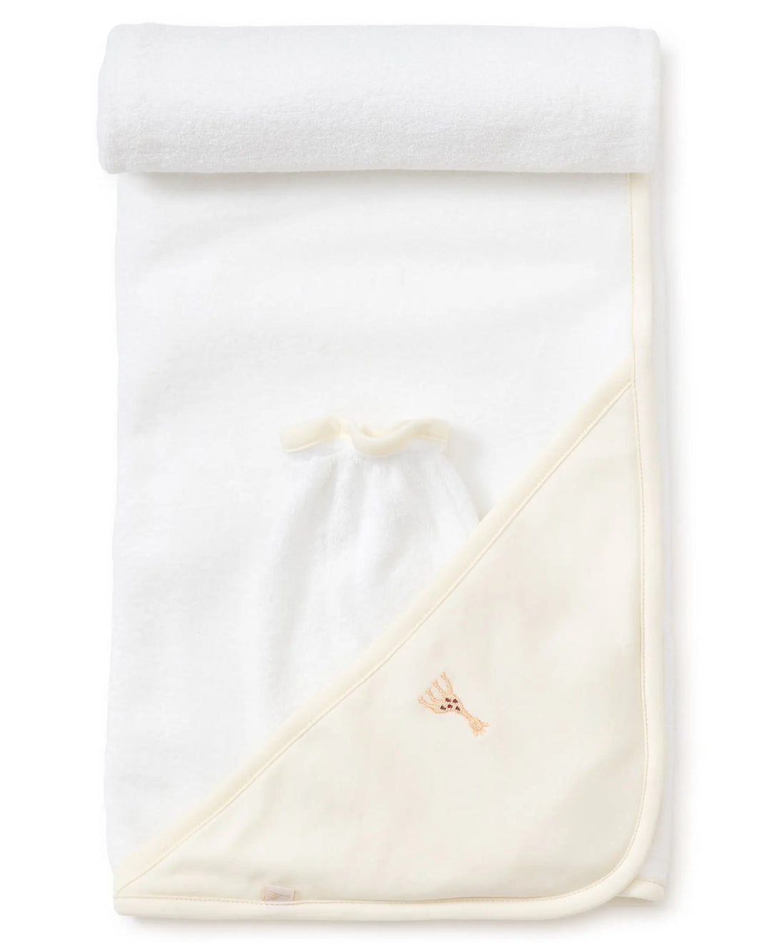 Baby Boys & Girls Towel with Mitts - Sophie La Girafe--Kissy Kissy-Blue Almonds-London-South Kensington