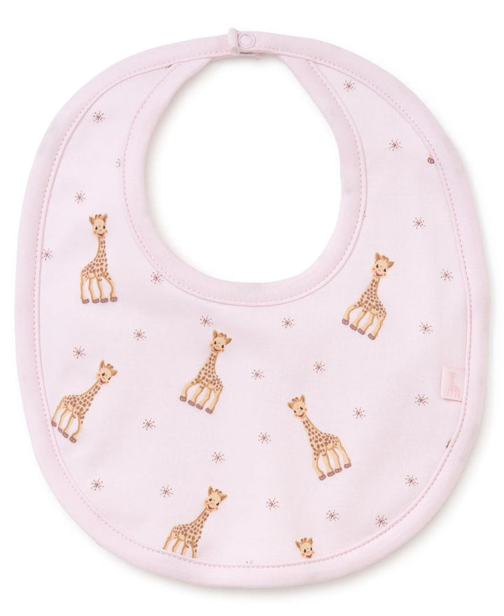 Baby Girls Bib - Sophie La Girafe--Kissy Kissy-Blue Almonds-London-South Kensington