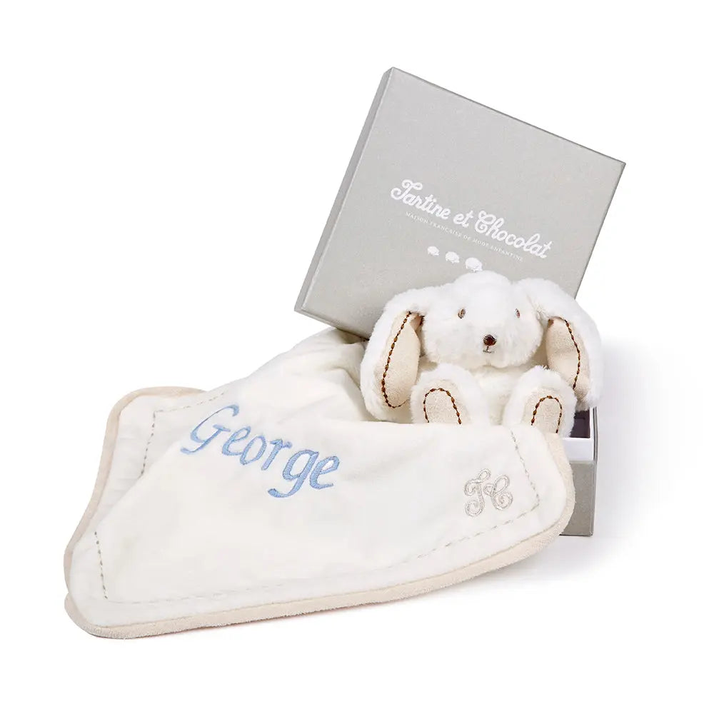 Doudou bunny pink-Baby books, toys & musicals-Tartine et Chocolat-Blue Almonds-London-South Kensington