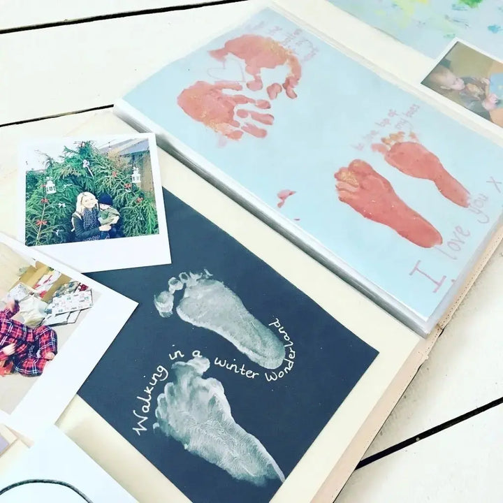 Memory Album - Pink-Baby journals-Meminio-Blue Almonds-London-South Kensington