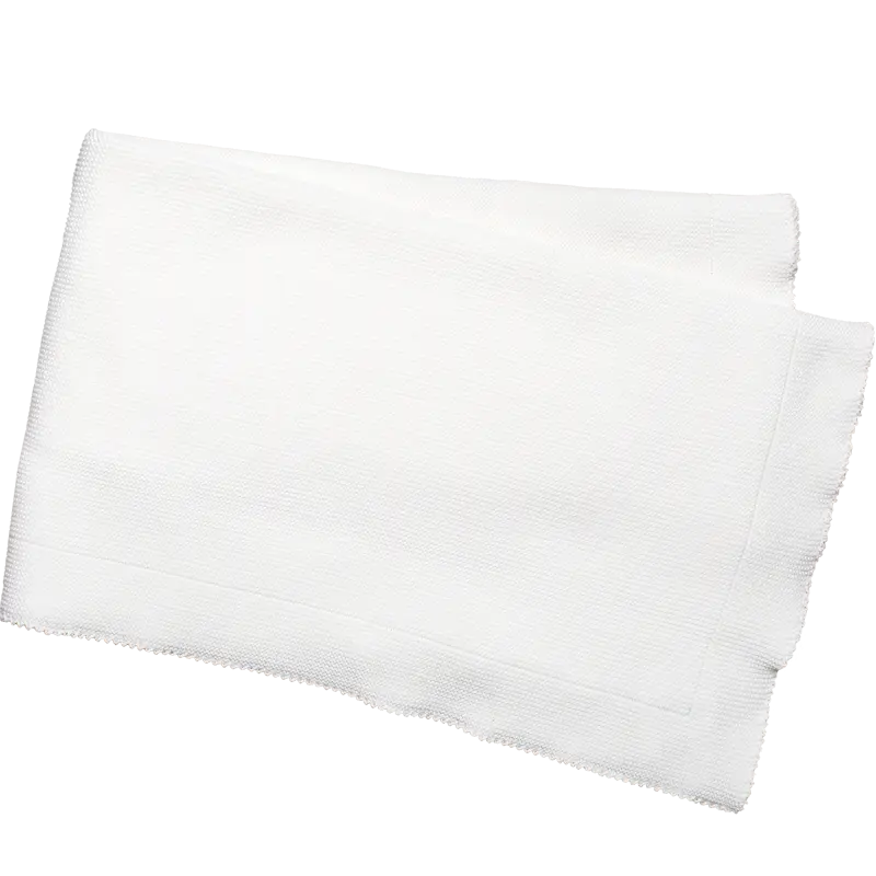 Classic Merino Wool Blanket - Off White-Blankets & swaddling-Frilo-Blue Almonds-London-South Kensington