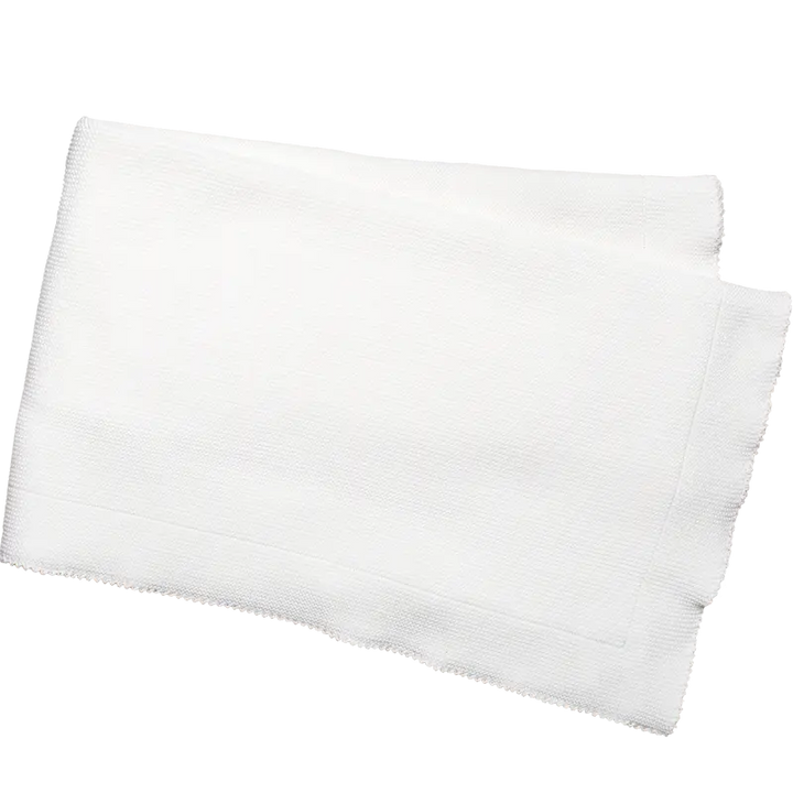 Classic Merino Wool Blanket - Off White-Blankets & swaddling-Frilo-Blue Almonds-London-South Kensington