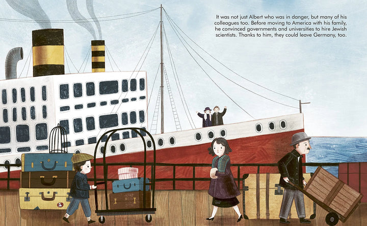 Albert Einstein - Little People, BIG DREAMS-Books-Hachette Books-Blue Almonds-London-South Kensington
