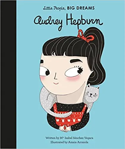 Audrey Hepburn - Little People, BIG DREAMS-Books-Hachette Books-Blue Almonds-London-South Kensington