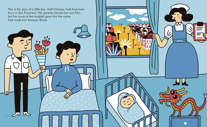 Bruce Lee - Little People, BIG DREAMS-Books-Hachette Books-Blue Almonds-London-South Kensington