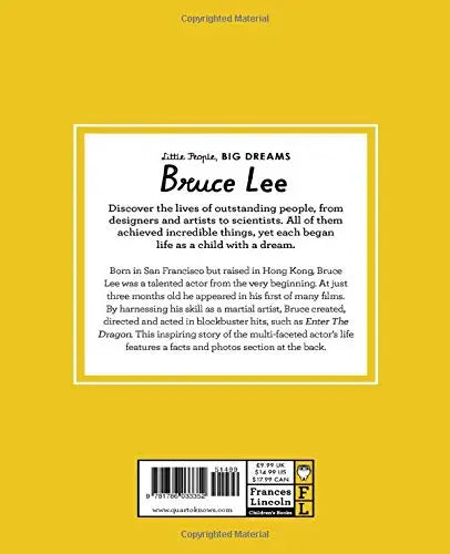 Bruce Lee - Little People, BIG DREAMS-Books-Hachette Books-Blue Almonds-London-South Kensington