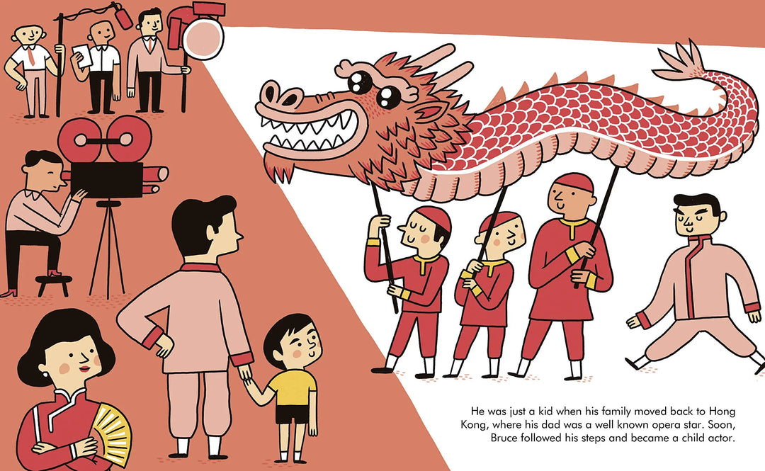 Bruce Lee - Little People, BIG DREAMS-Books-Hachette Books-Blue Almonds-London-South Kensington