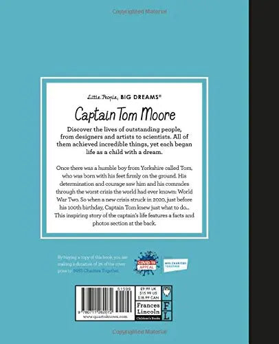 Captain Tom Moore - Little People, BIG DREAMS-Books-Hachette Books-Blue Almonds-London-South Kensington