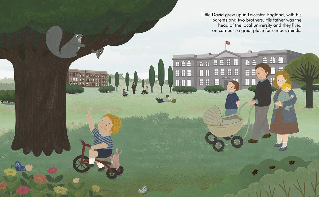David Attenborough - Little People, BIG DREAMS-Books-Hachette Books-Blue Almonds-London-South Kensington